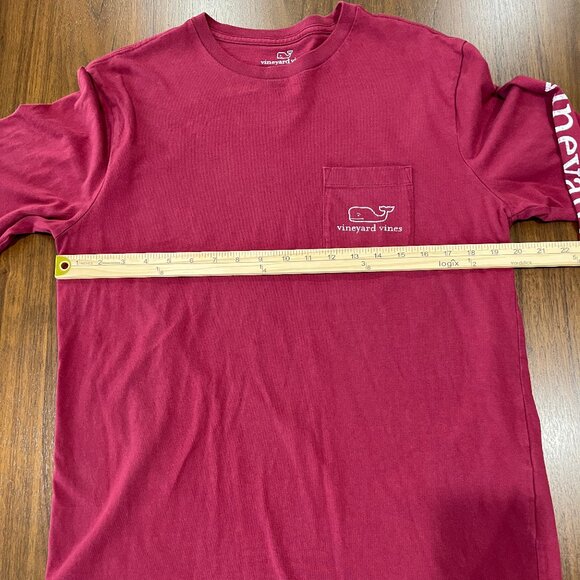 Texas A&M Aggies Vineyard Vines M Long Sleeve Tee Size Medium - Picture 10 of 10